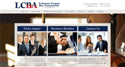 Desktop Screenshot of lebanoncountybar.org
